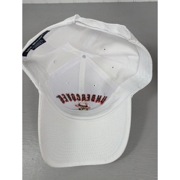 Undercover Hat Cap Adjustable‎ Strapback White By Hit Wear - Picture 5 of 6